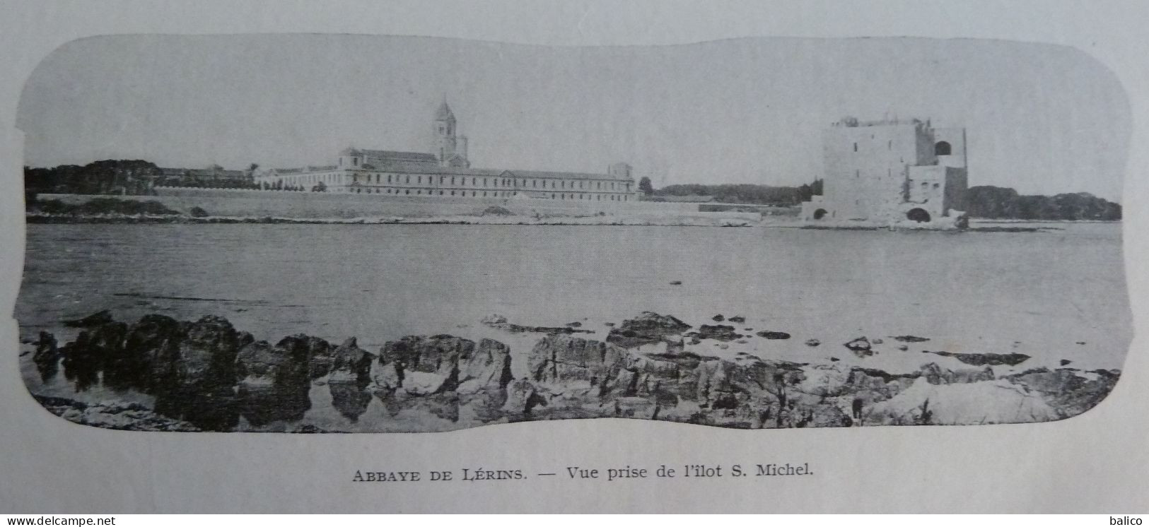 L'Ile & L'ABBAYE De LÉRINS 1929 - Par Un Moine De LÉRINS - 3ème édition - Côte D'Azur