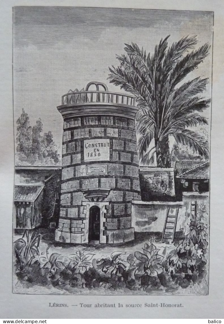 L'Ile & L'ABBAYE De LÉRINS 1929 - Par Un Moine De LÉRINS - 3ème édition - Côte D'Azur