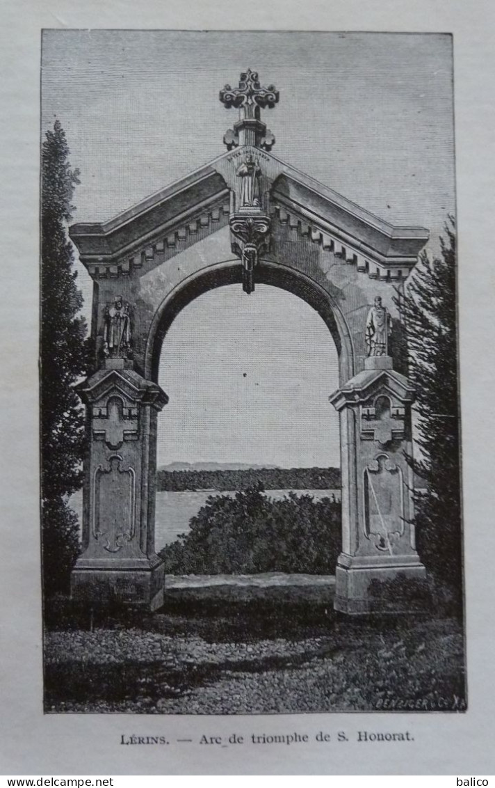 L'Ile & L'ABBAYE de LÉRINS 1929 - par un moine de LÉRINS - 3ème édition