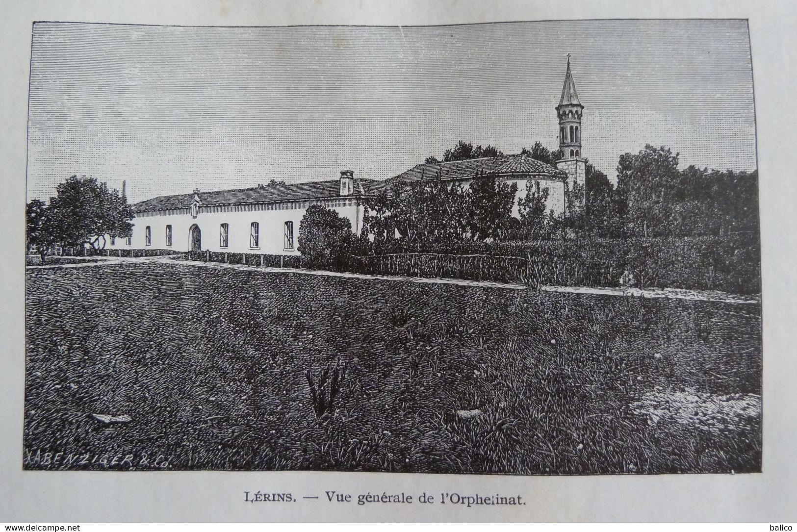 L'Ile & L'ABBAYE de LÉRINS 1929 - par un moine de LÉRINS - 3ème édition