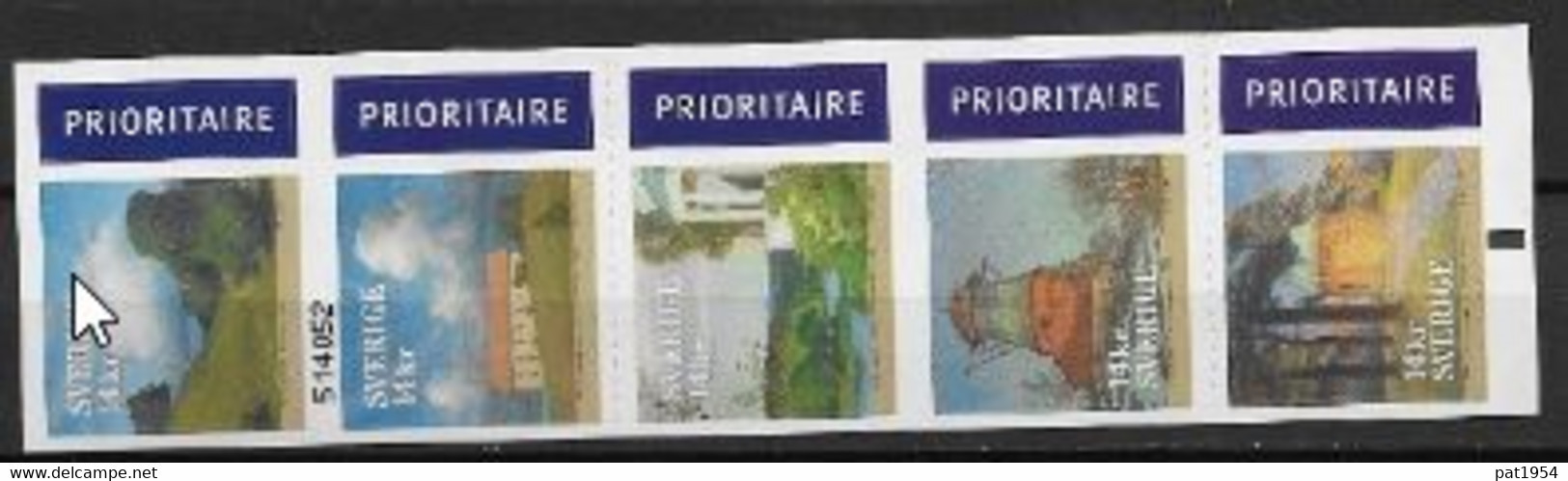 Suède 2015 N° 3003/3007 Neufs Eugène De Suède - Unused Stamps