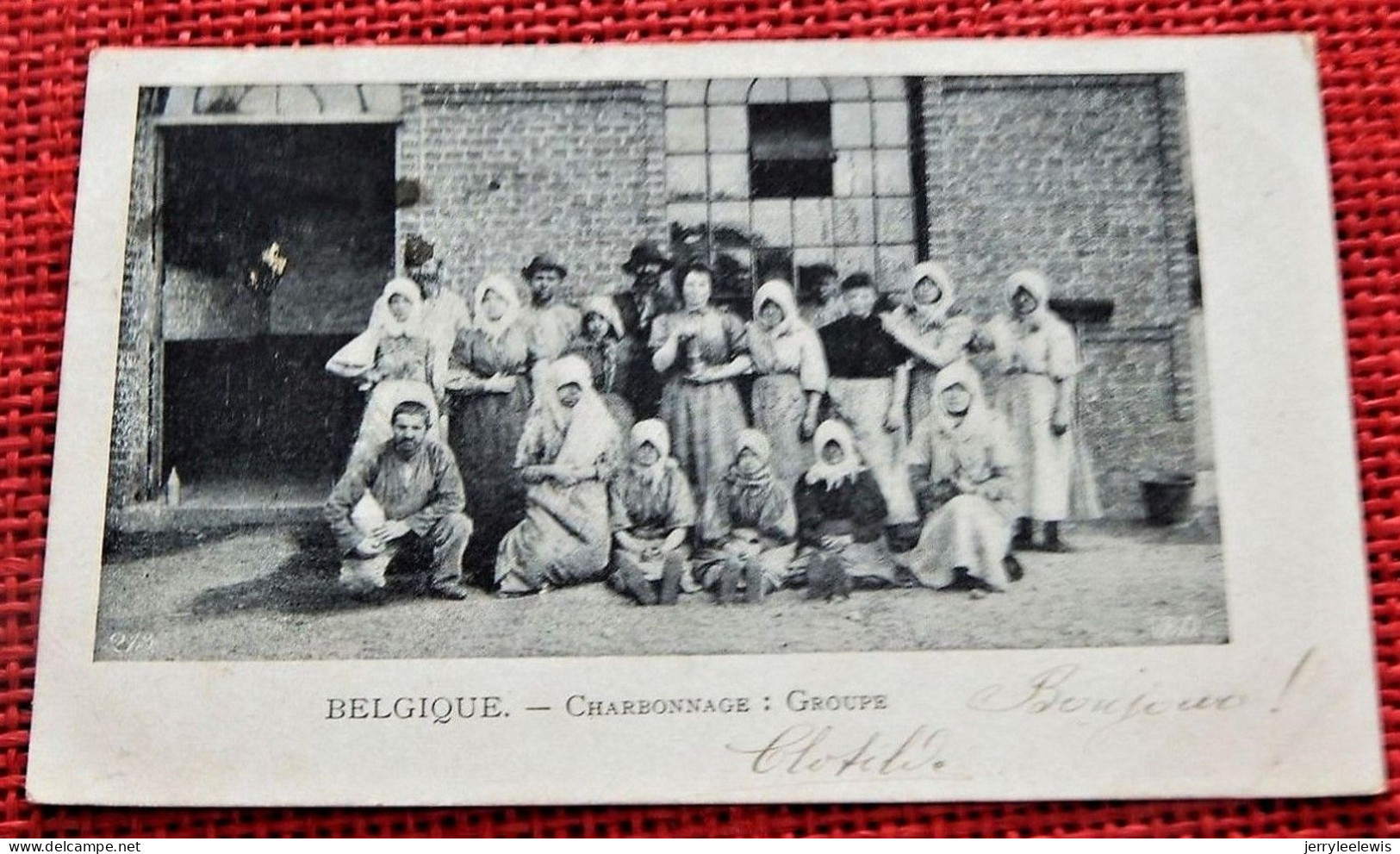 BELGIQUE  -  CHARBONNAGE -  MINES  -  Groupe  -  1902 - Mines