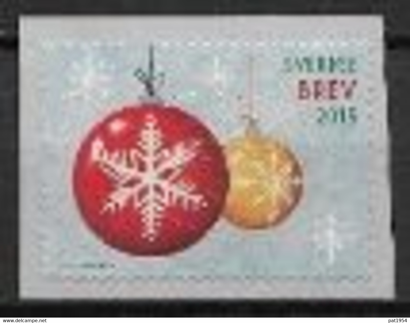 Suède 2015 N°3064 Neuf Noël - Unused Stamps