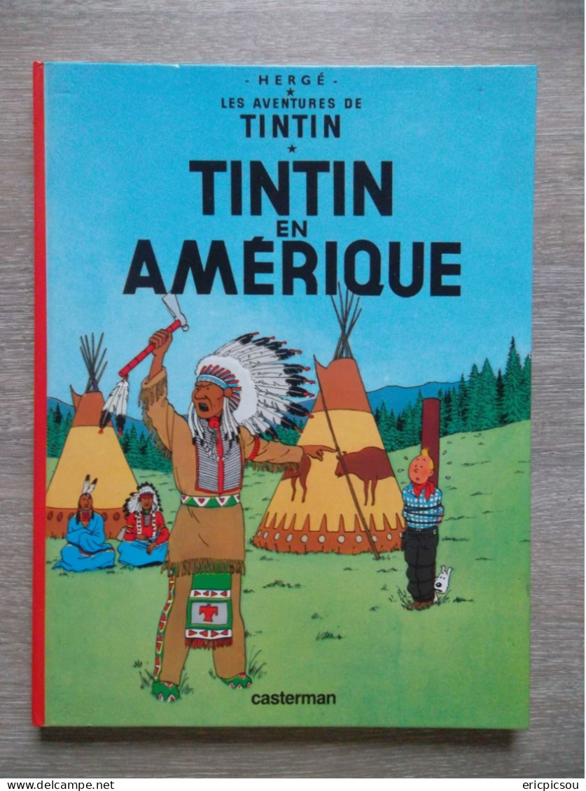 Tintin " En Amérique " Rééd. - Hergé