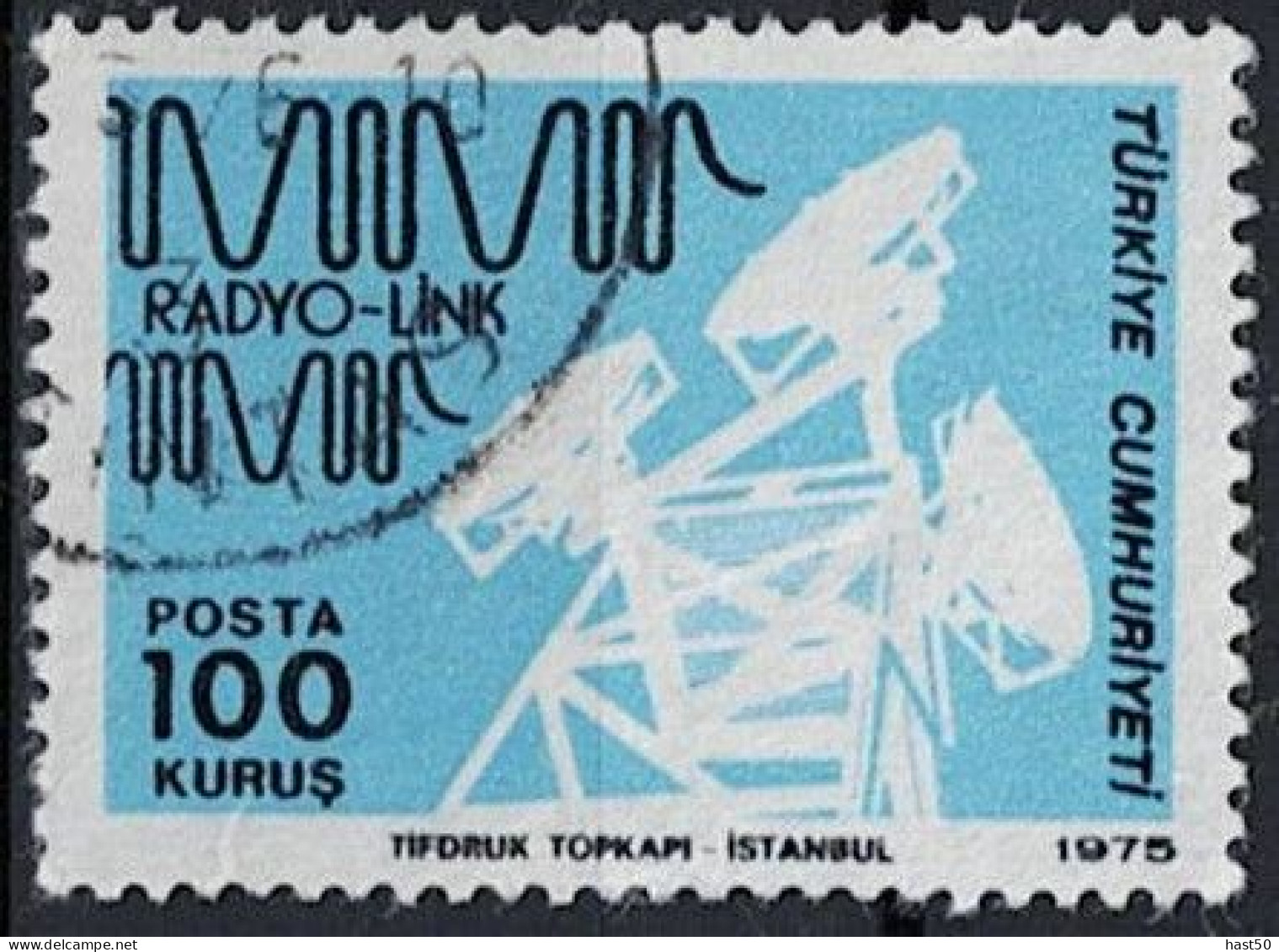 Türkei Turkey Turquie - Richtfunk (MiNr: 2350) 1975 - Gest Used Obl - Usati