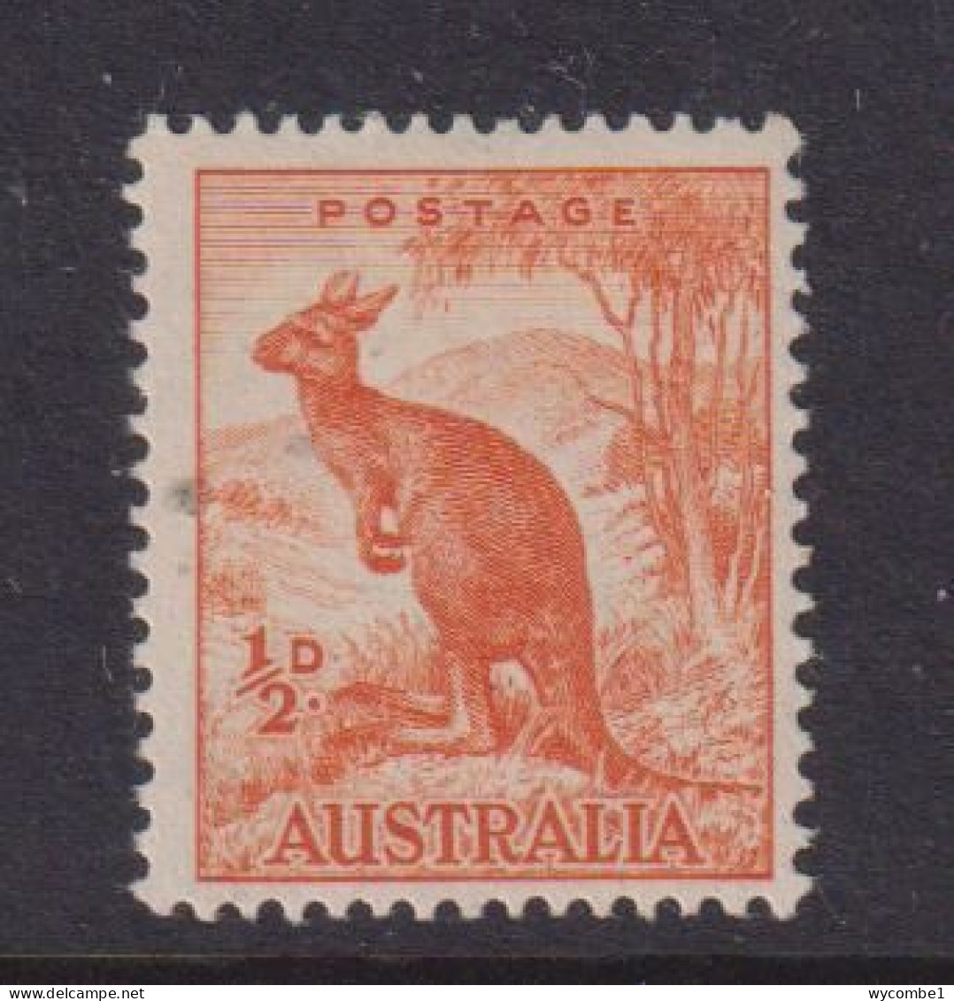 AUSTRALIA - 1948-56 1/2d  No Watermark Never Hinged Mint - Nuevos