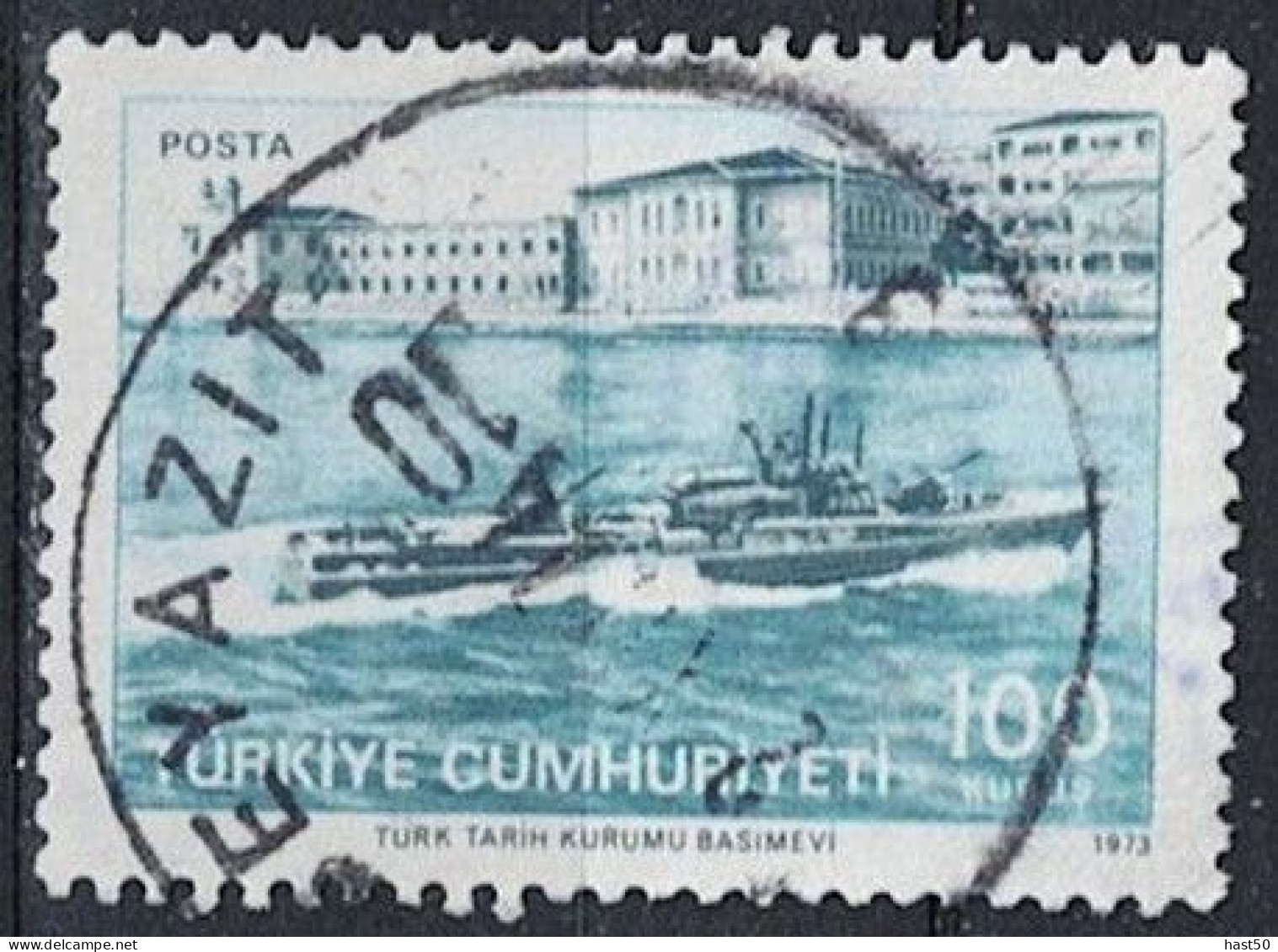 Türkei Turkey Turquie - Schnellboot „Şimşek“ (MiNr: 2292) 1973 - Gest Used Obl - Gebruikt
