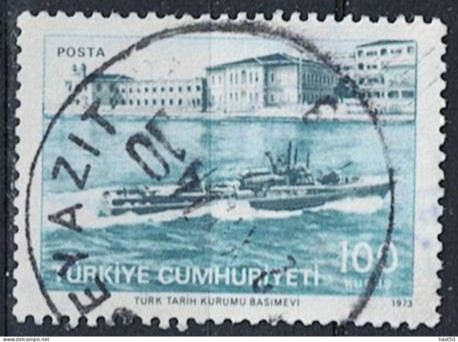 Türkei Turkey Turquie - Schnellboot „Şimşek“ (MiNr: 2292) 1973 - Gest Used Obl - Usati