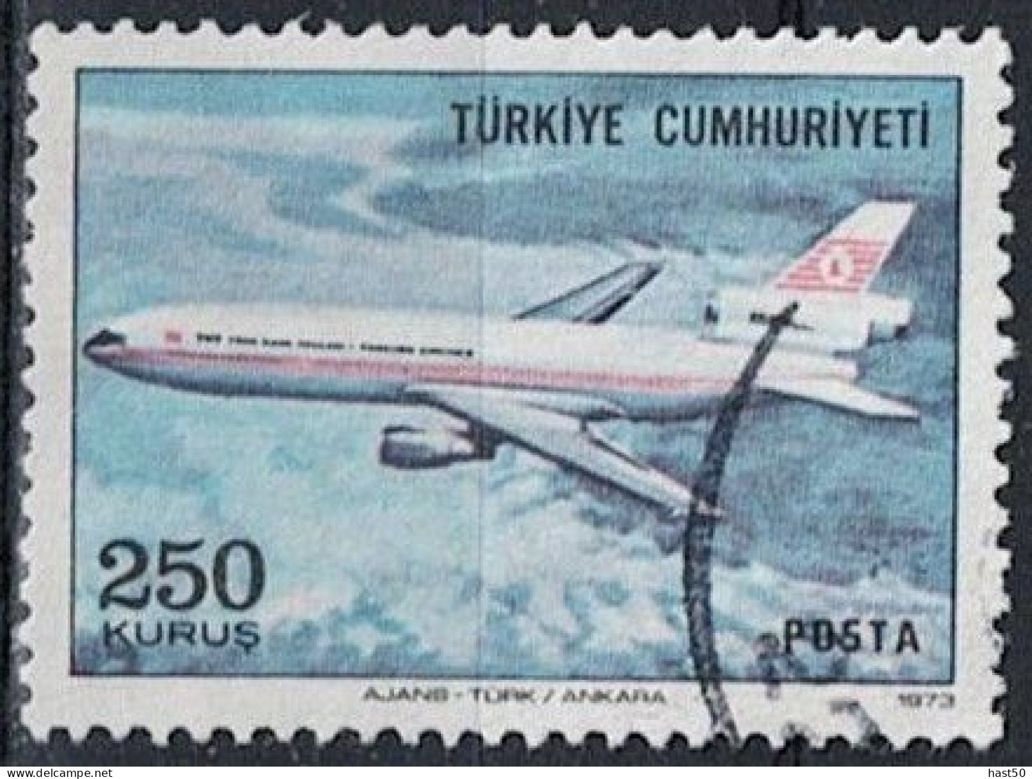 Türkei Turkey Turquie - Douglas DC-10 (MiNr: 2318) 1973 - Gest Used Obl - Usati