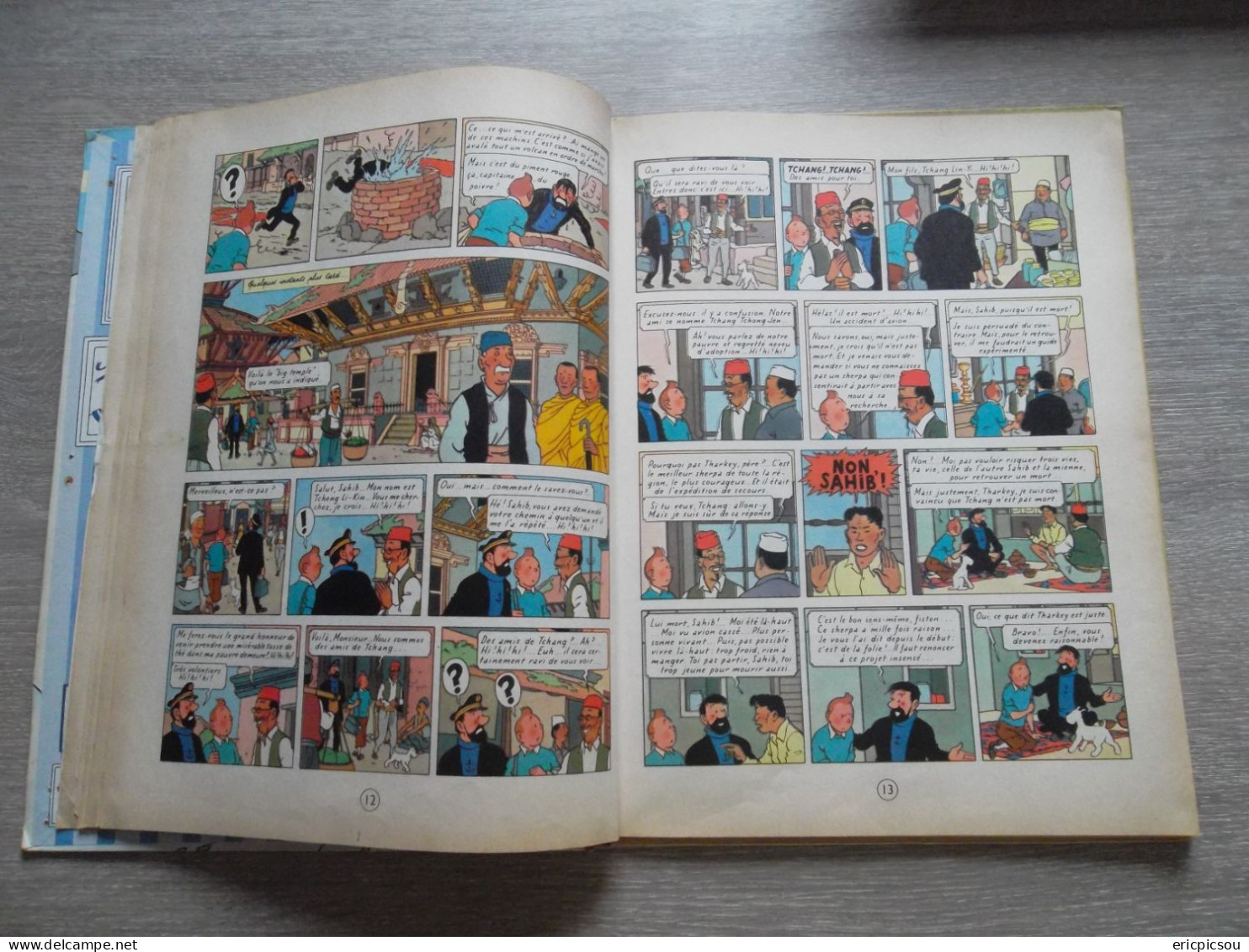 Tintin Au Tibet B30 1961 ( Lire )