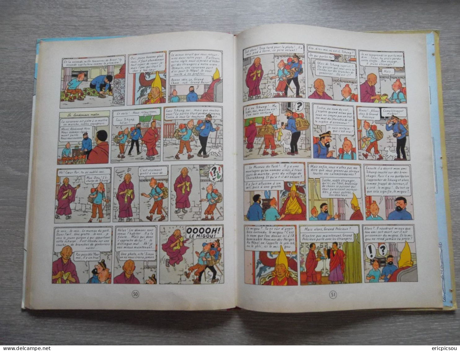 Tintin Au Tibet B30 1961 ( Lire )