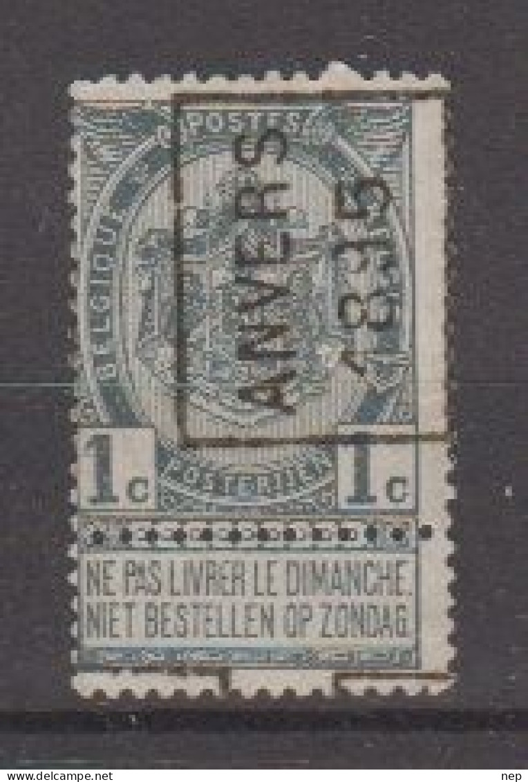 BELGIË - OBP - 1895 - Nr 53 (n° 21 A - ANVERS 1895) - (*) - Roller Precancels 1894-99