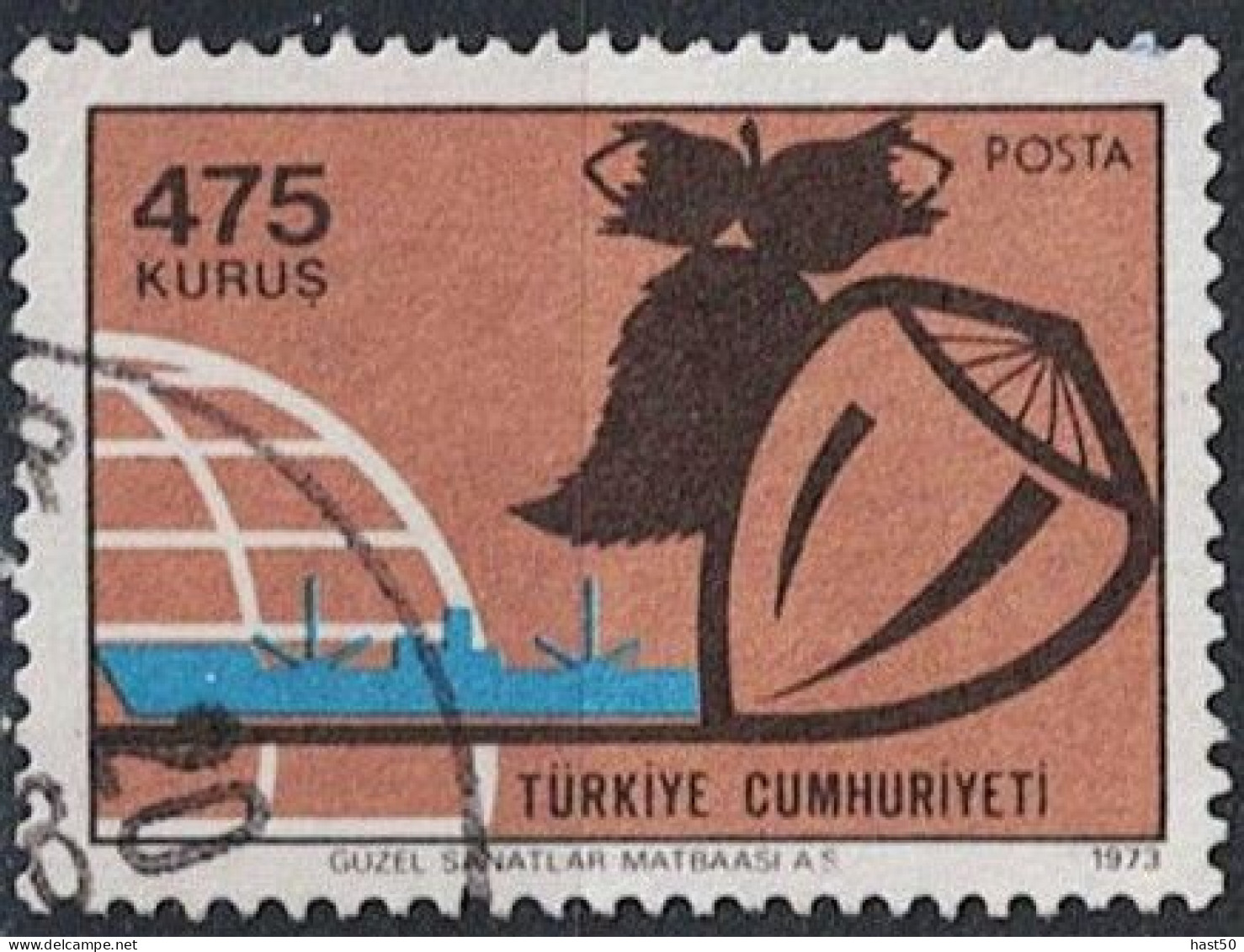 Türkei Turkey Turquie - Landwirtschaftliche Exportprodukte (MiNr: 2311/6 Ohne 2314) 1973 - Gest Used Obl - Usati