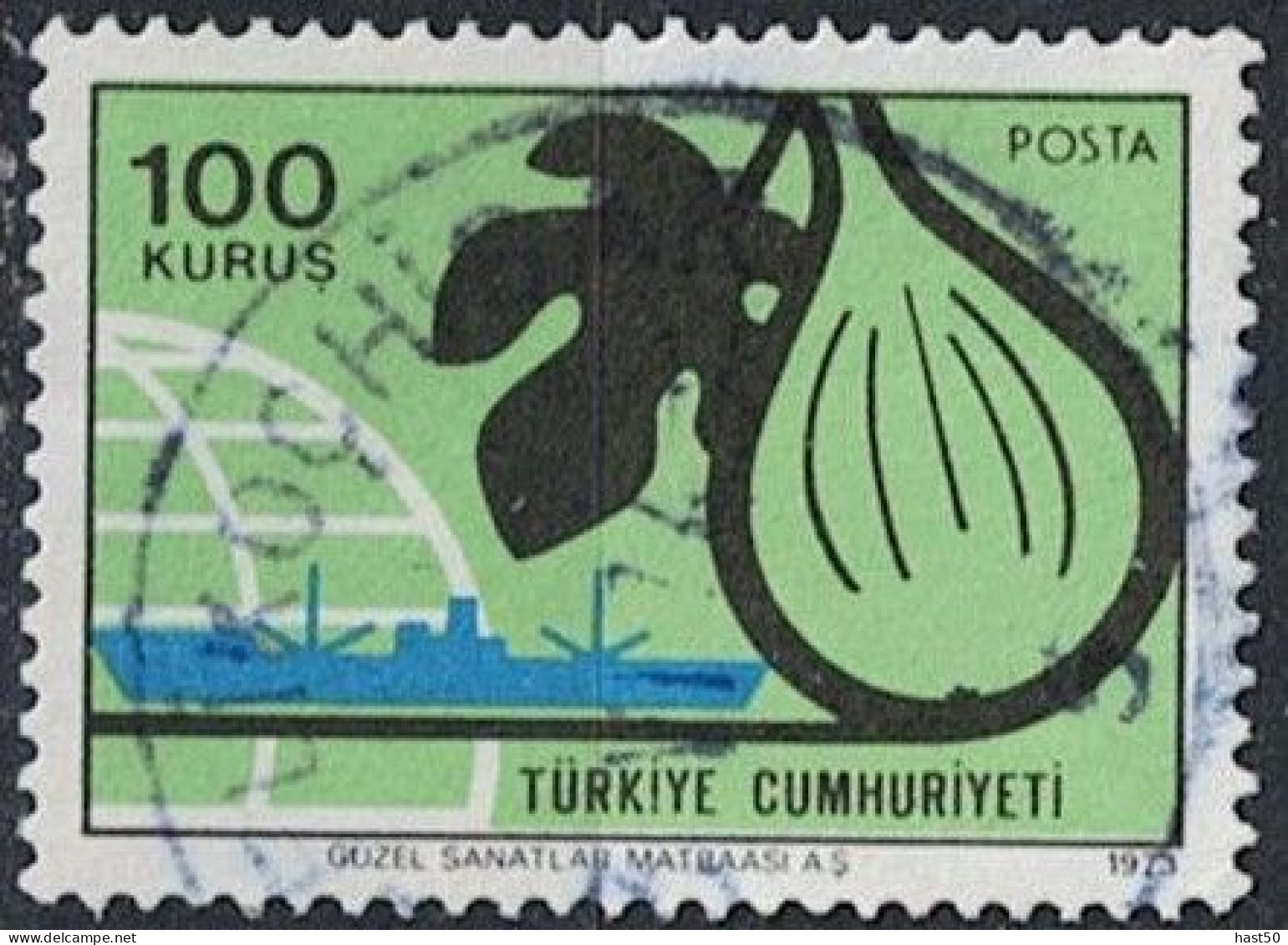 Türkei Turkey Turquie - Landwirtschaftliche Exportprodukte (MiNr: 2311/6 Ohne 2314) 1973 - Gest Used Obl - Used Stamps