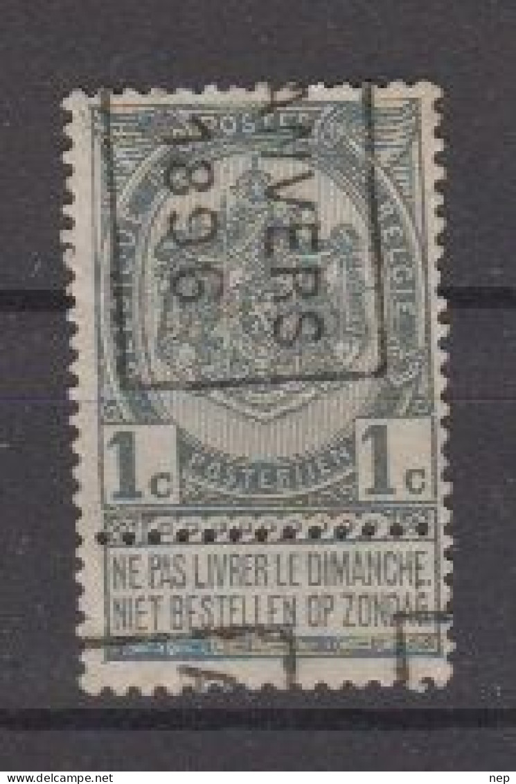 BELGIË - OBP - 1896 - Nr 53 (n° 45 B - ANVERS 1896) - (*) - Roller Precancels 1894-99