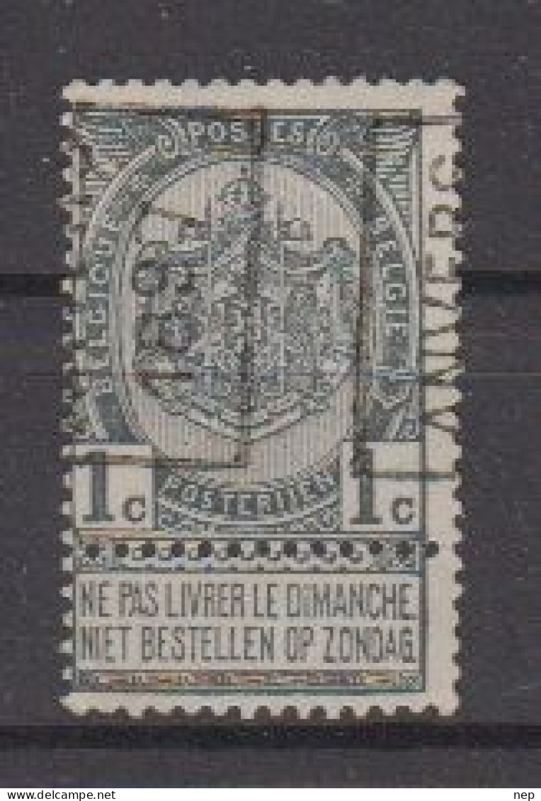 BELGIË - OBP - 1897 - Nr 53 (n° 89 A - ANVERS 1897) - (*) - Roller Precancels 1894-99