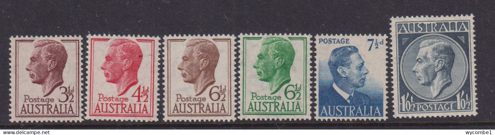 AUSTRALIA - 1951-52 Set Never Hinged Mint - Neufs