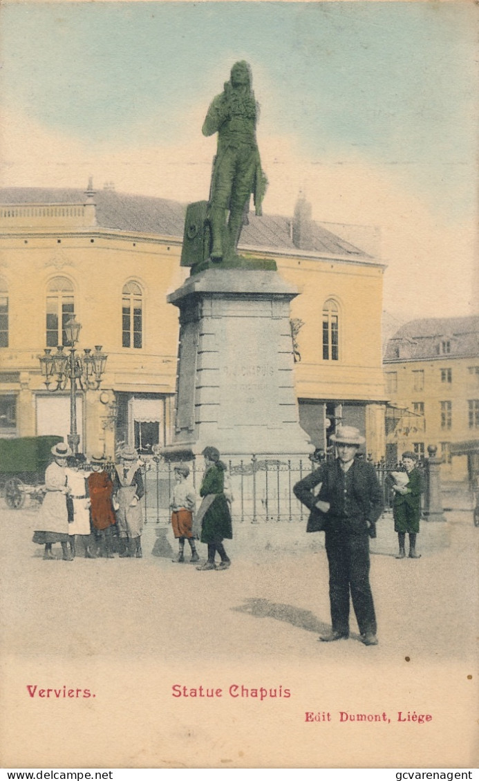 VERVIERS   STATUE CHAPUIS     ZIE AFBEELDINGEN - Sint-Martens-Latem