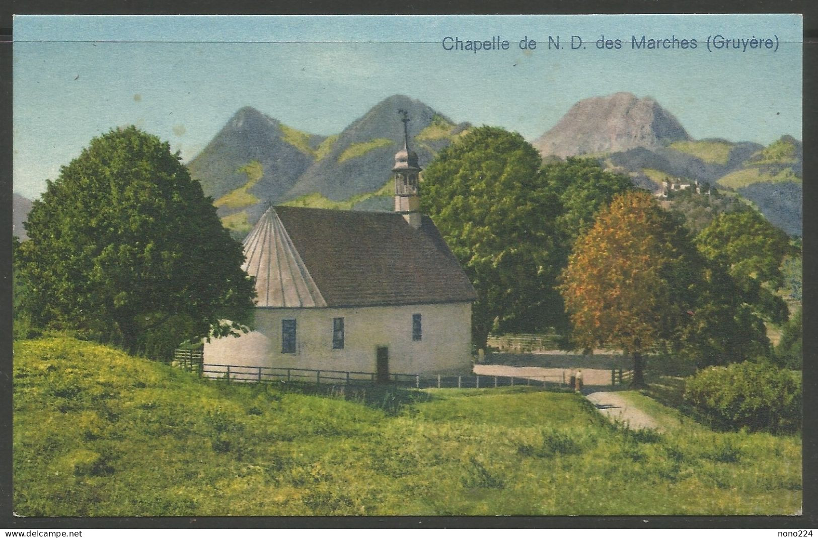 Carte P De 1963 ( Chapelle De N.D. Des Marches ,, Gruyères ,, ) - Chapelle