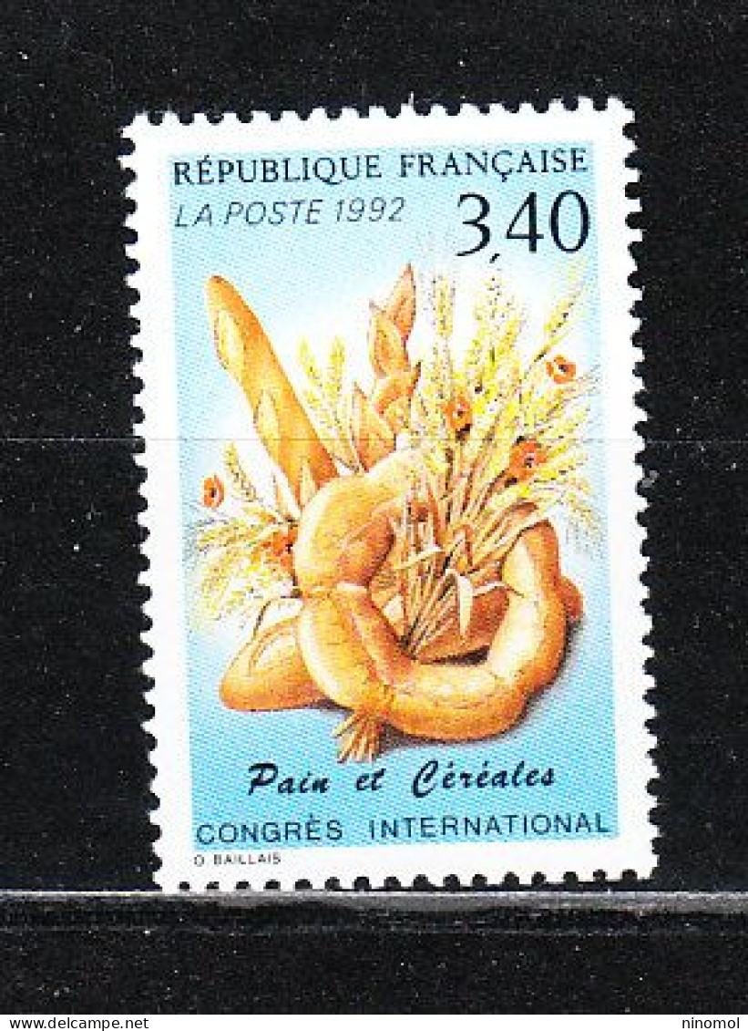 Francia   -   1992.  Alimentazione: Pane  E  Cereali .Nutrition: Bread And Cereals. MNH - Alimentation