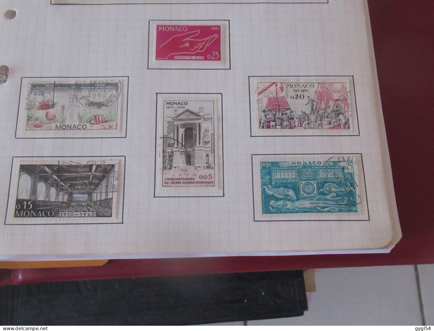 MONACO  1920 - 1995   LOT  OBLI  N* N** MNH