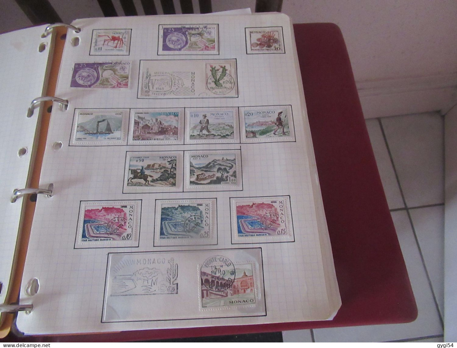 MONACO  1920 - 1995   LOT  OBLI  N* N** MNH