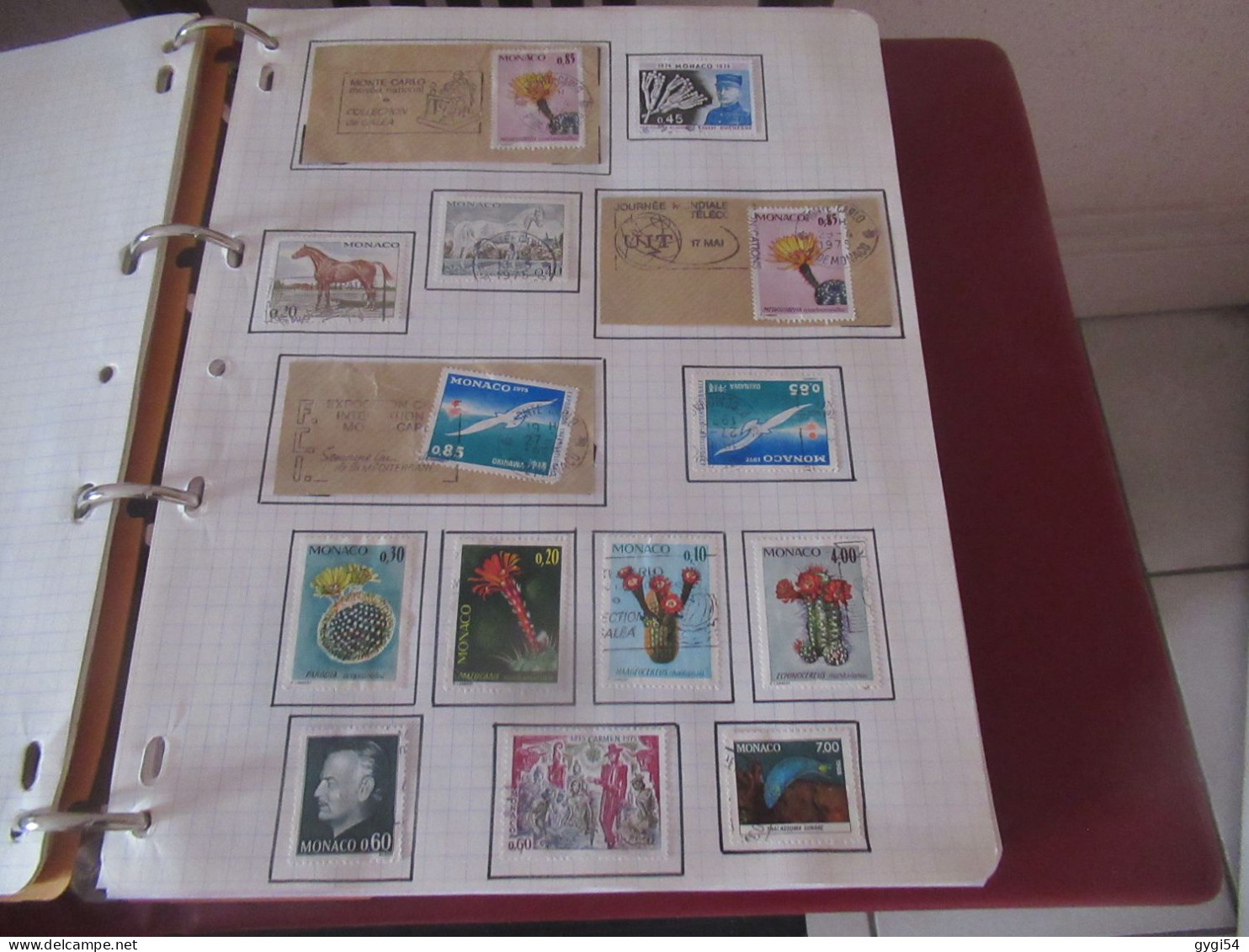 MONACO  1920 - 1995   LOT  OBLI  N* N** MNH