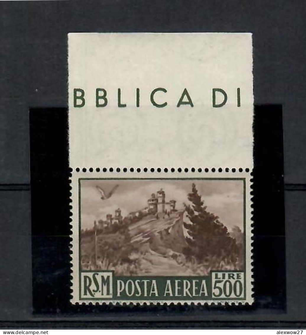 San Marino 1951 Veduta  (Sass.97) **MNH / VF - Luftpost