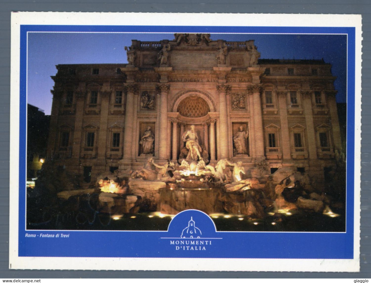 °°° Cartolina - Roma N. 1211 Fontana Di Trevi Viaggiata °°° - Fontana Di Trevi