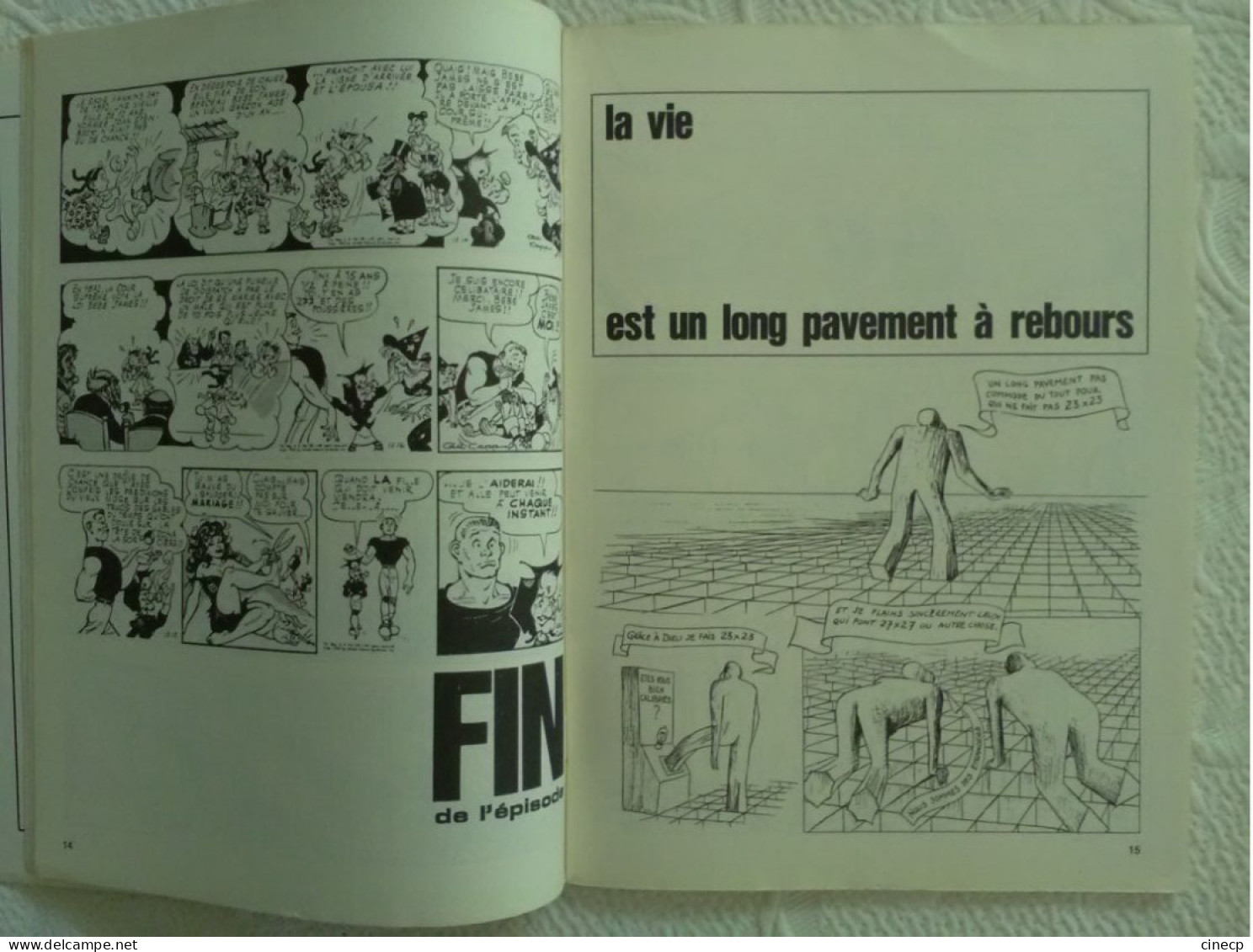 CHARLIE N°1 illustrateur dessinateur Wolinski Reiser Moebius Cabu Schulz... Humour Erotisme Février 1969