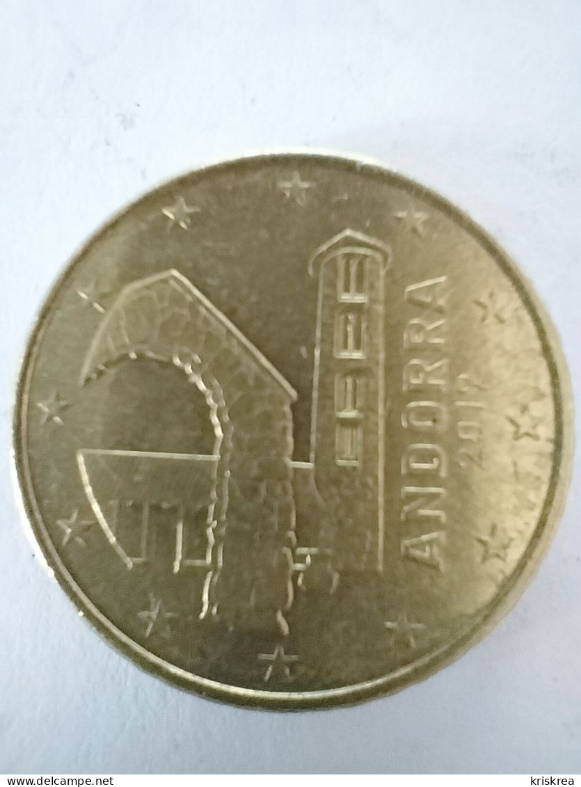 50 Euro Cent 2019 Andorre. - Andorre