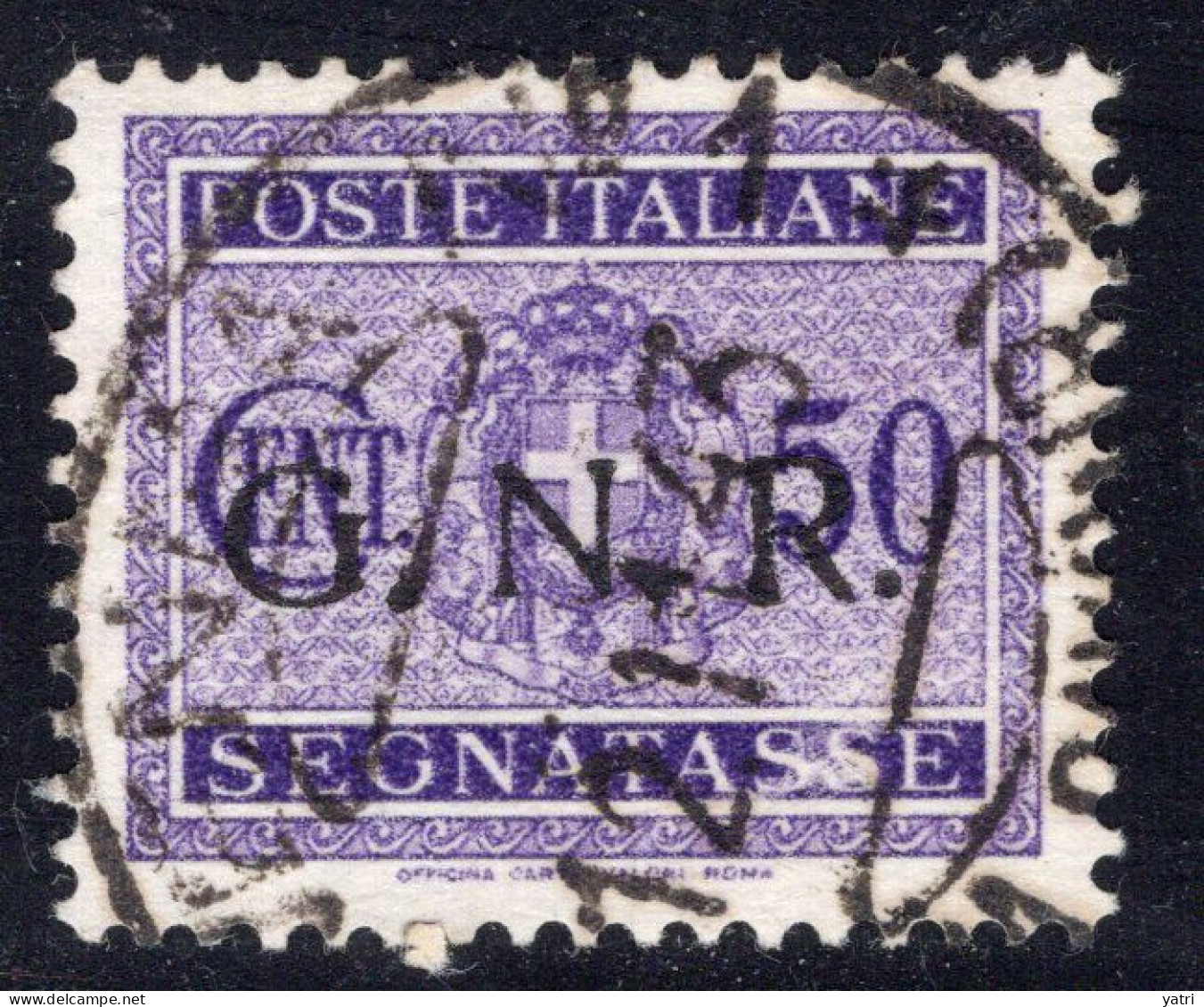 Repubblica Sociale Italiana - Segnatasse 50 Cent. GNR Brescia Ø - Postage Due