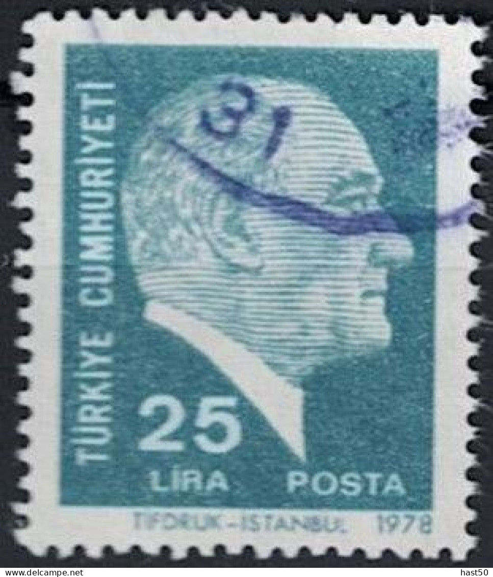 Türkei Turkey Turquie - Atatürk (MiNr: 2451) 1978 - Gest Used Obl - Usati