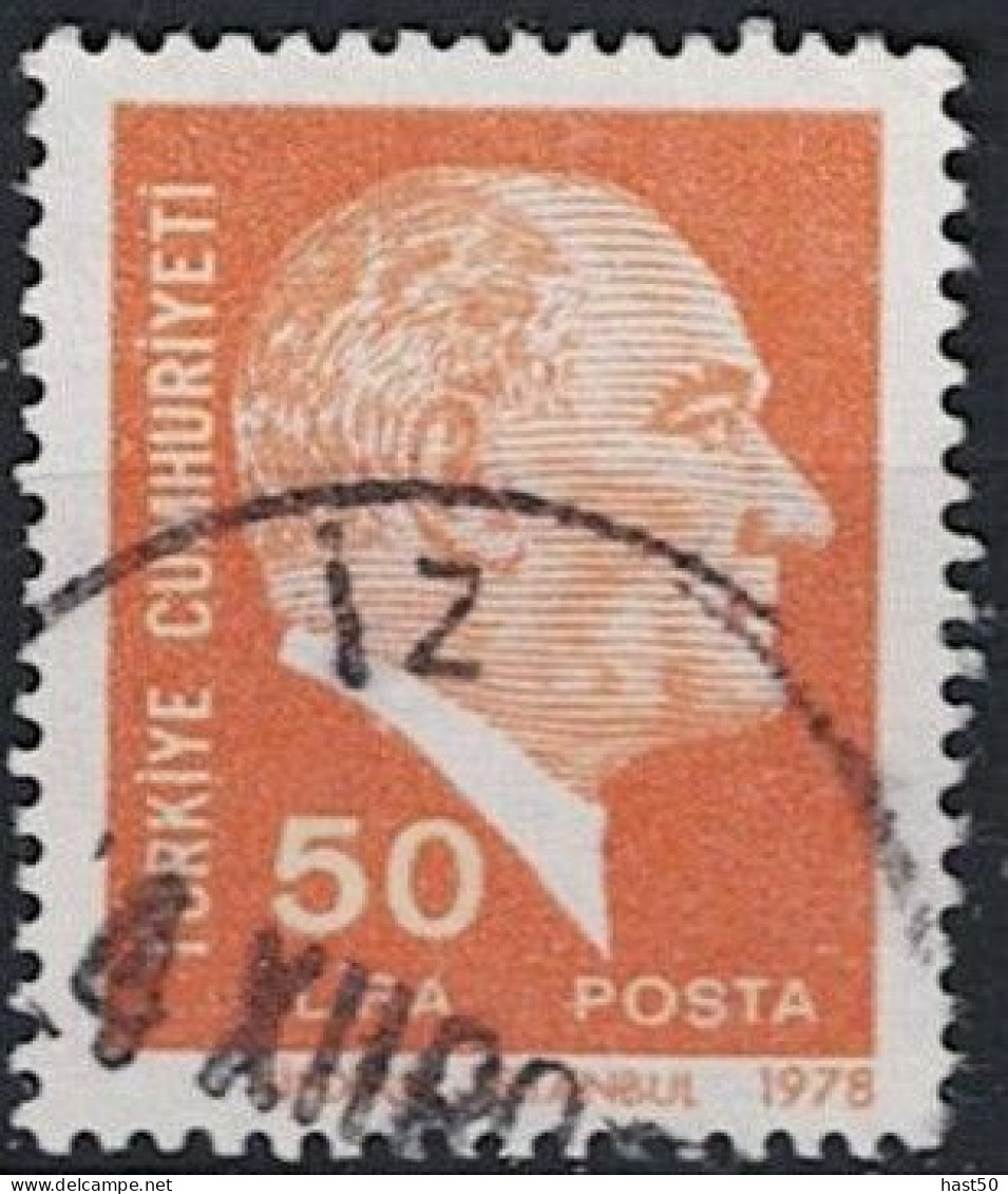 Türkei Turkey Turquie - Atatürk (MiNr: 2452) 1978 - Gest Used Obl - Usati