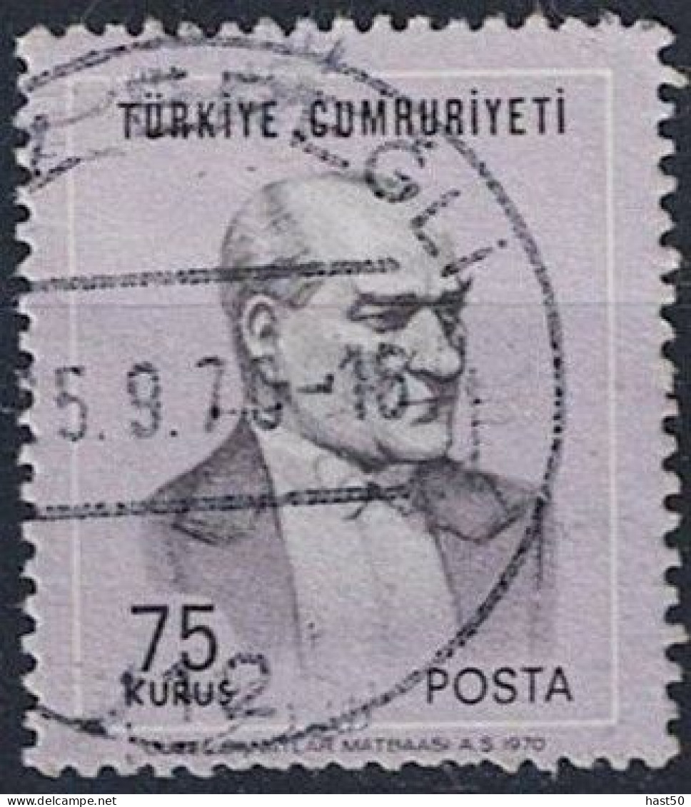 Türkei Turkey Turquie - Atatürk (MiNr: 2171) 1970 - Gest Used Obl - Oblitérés