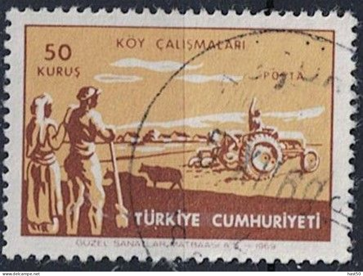 Türkei Turkey Turquie - Landwirtschaft (MiNr: 2131) 1969 - Gest Used Obl - Gebruikt