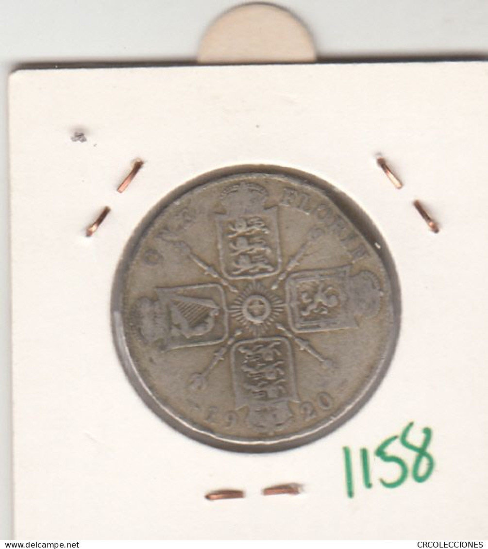 CR1158 MONEDA GRAN BRETAÑA 1920 PLATA MBC - Other & Unclassified