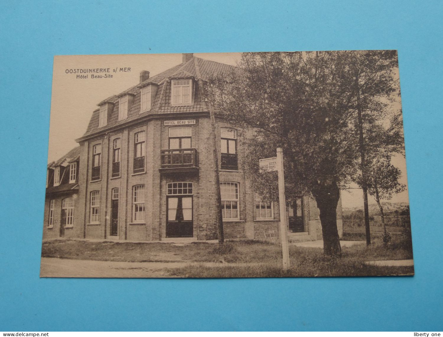 Hôtel Beau-Site > Oostduinkerke S/Mer ( Edit. : Desaux / Vandekerkhove Soeurs ) Anno 19?? ( Zie / Voir > Scans ) ! - Oostduinkerke