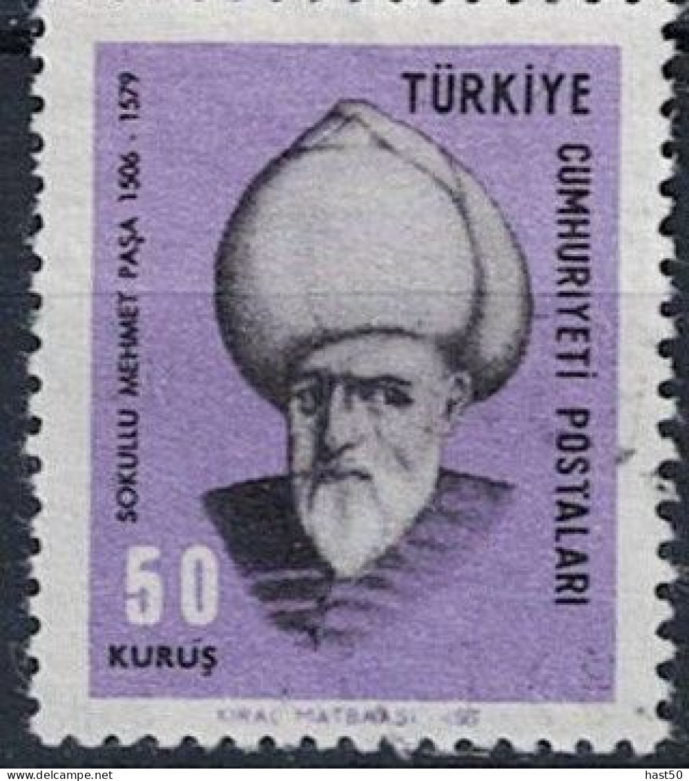 Türkei Turkey Turquie - Sokullu Mehmet Paşa (MiNr: 2055) 1967 - Gest Used Obl - Gebruikt