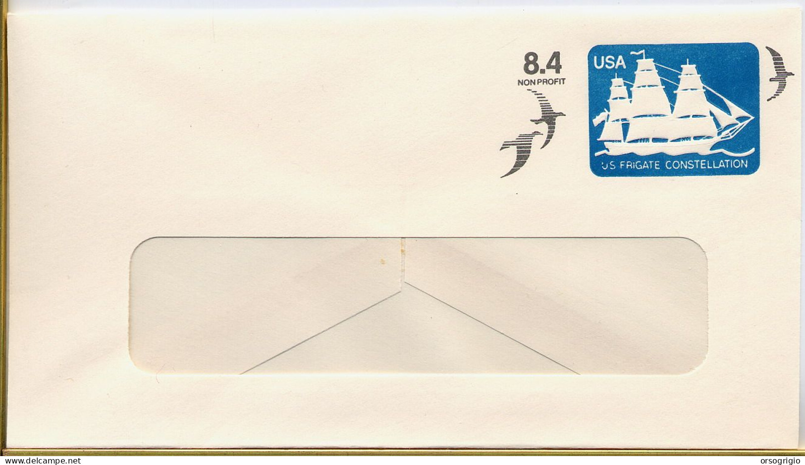 USA - Intero Postale - US FRIGATE CONTELLATION - 1941-60