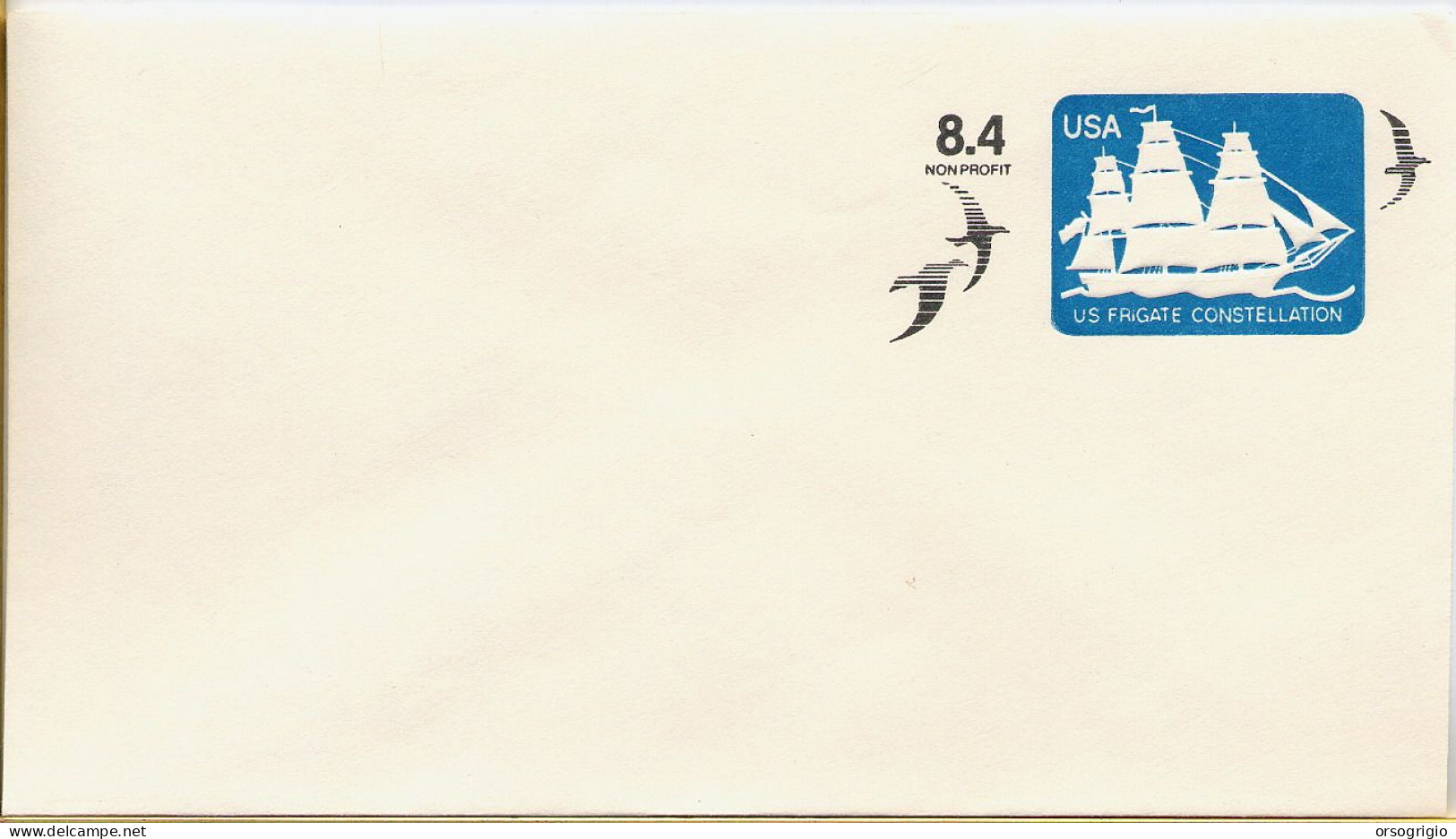 USA - Intero Postale - US FRIGATE CONTELLATION - 1941-60