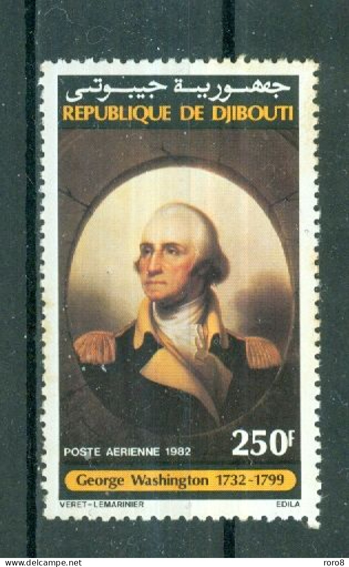 REPUBLIQUE DE DJIBOUTI - P.A. N°177 Oblitéré - Anniversaires De Naissance D'hommes Célèbres. - George Washington