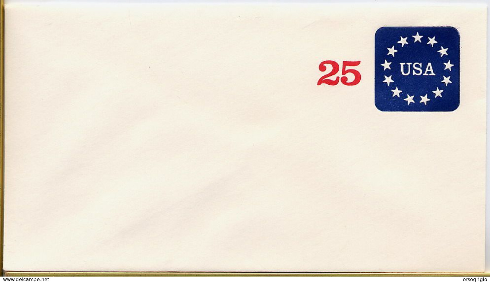 USA - Intero Postale - Stationery - 25 C. - 1941-60