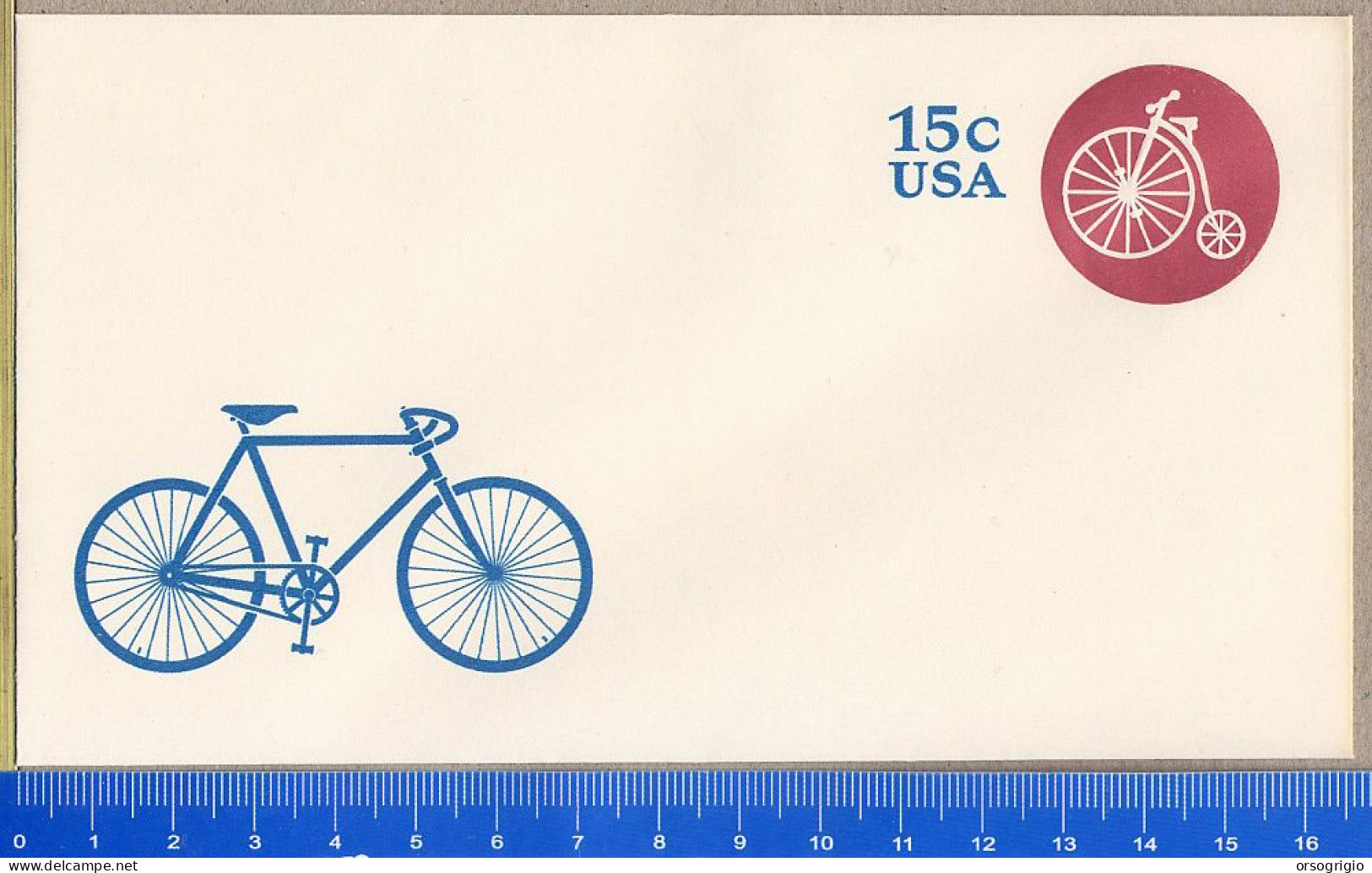 USA - Intero Postale - Stationery - BICICLETTA  CYCLE  15 C. - 1961-80