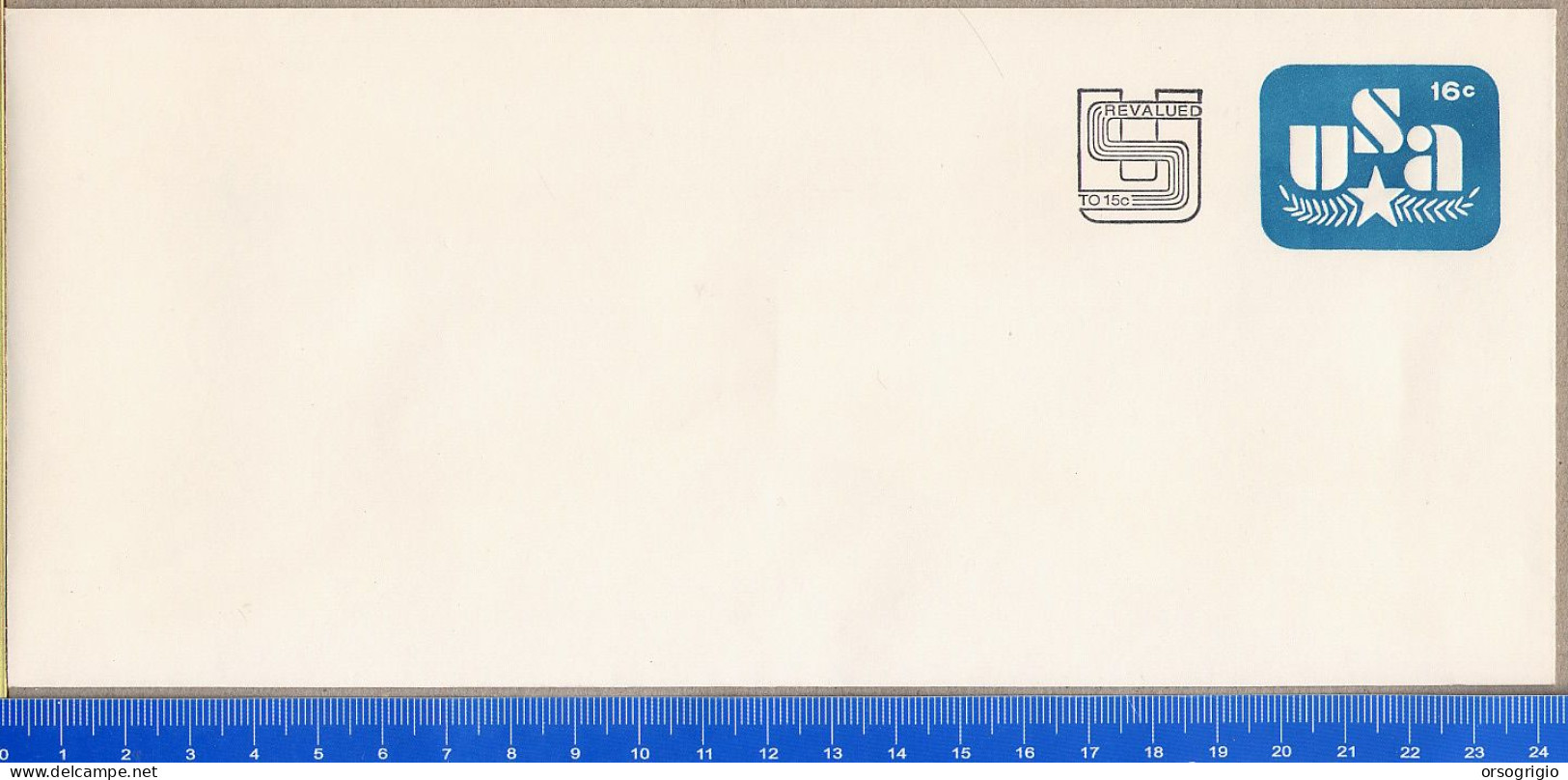 USA - Intero Postale - Stationery - REVALUED  16 C. - 1981-00