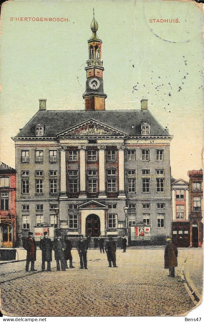 Den Bosch Stadhuis 31-8-1908 - 's-Hertogenbosch