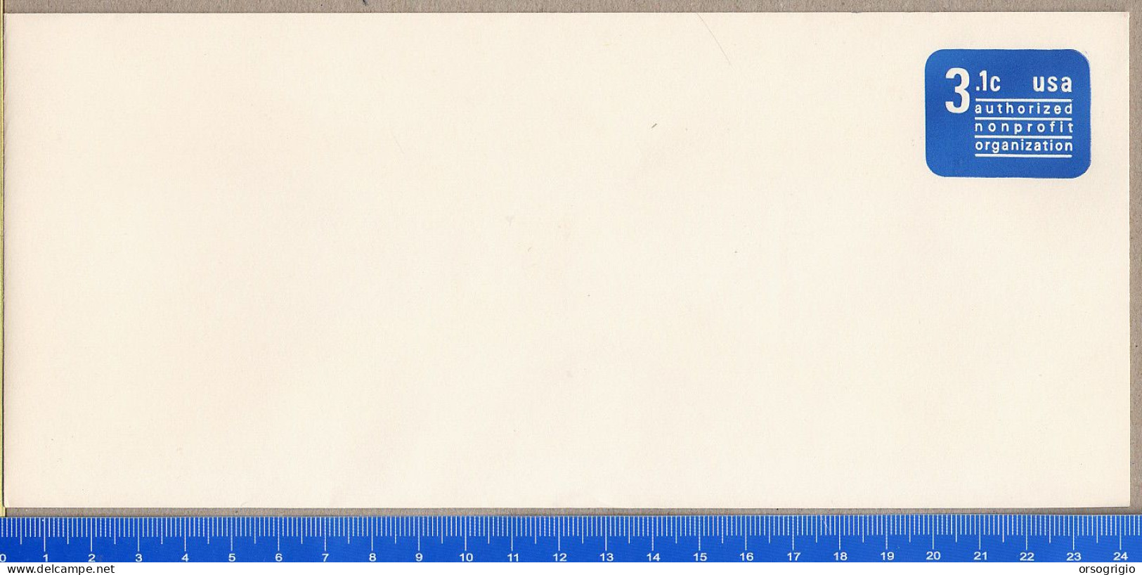 USA - Intero Postale - Stationery - AUTHORIZED  NON  PROFIT  3.1c. - 1981-00