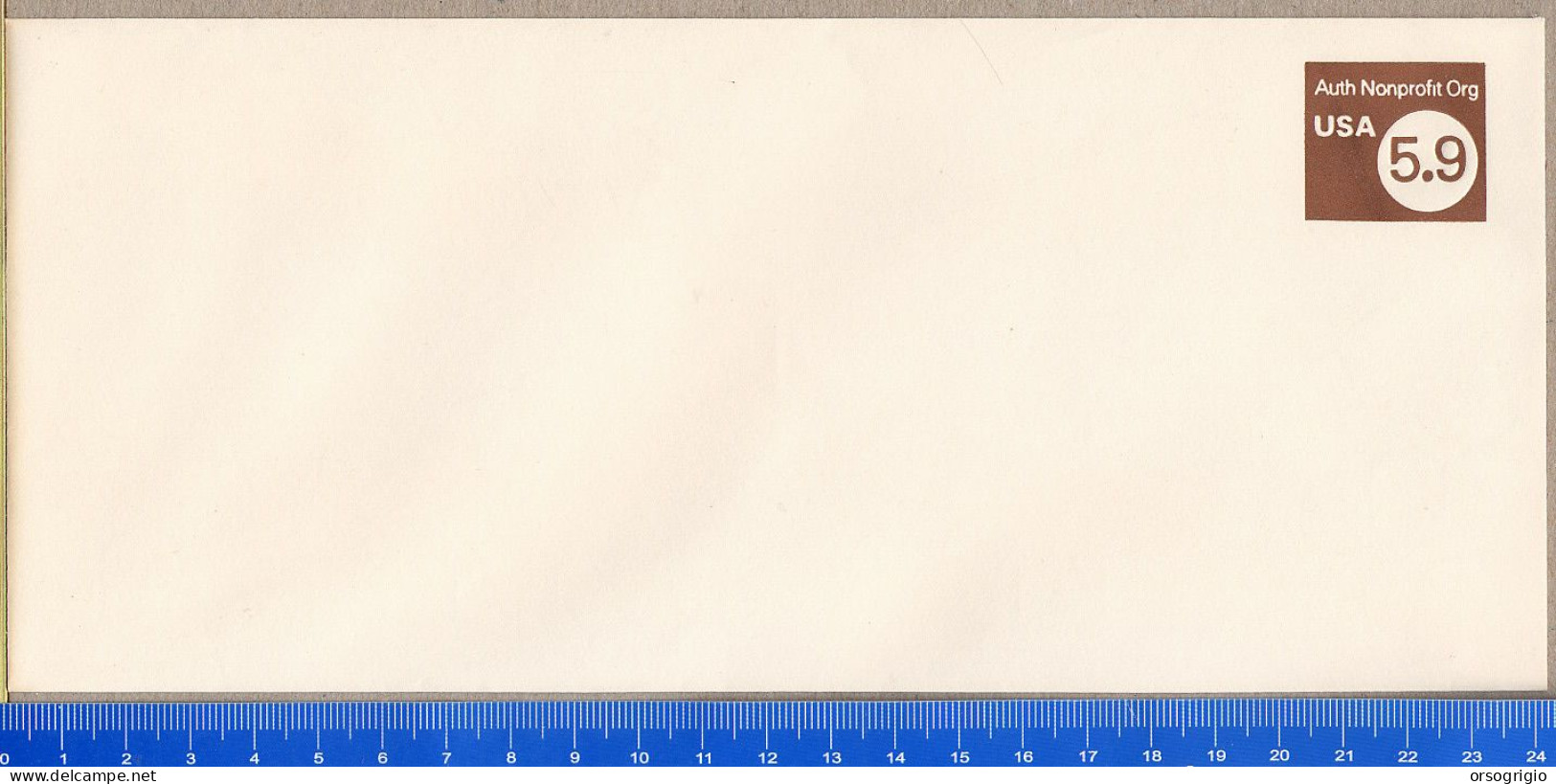 USA - Intero Postale - Stationery - AUTHORIZED  NON  PROFIT  5.9c. - 1981-00