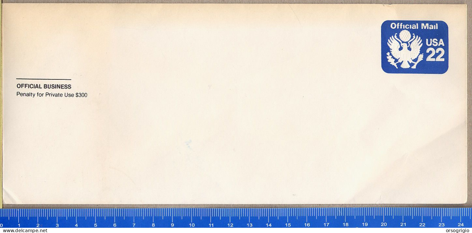 USA - Intero Postale - Stationery - OFFICIAL MAIL - 1981-00