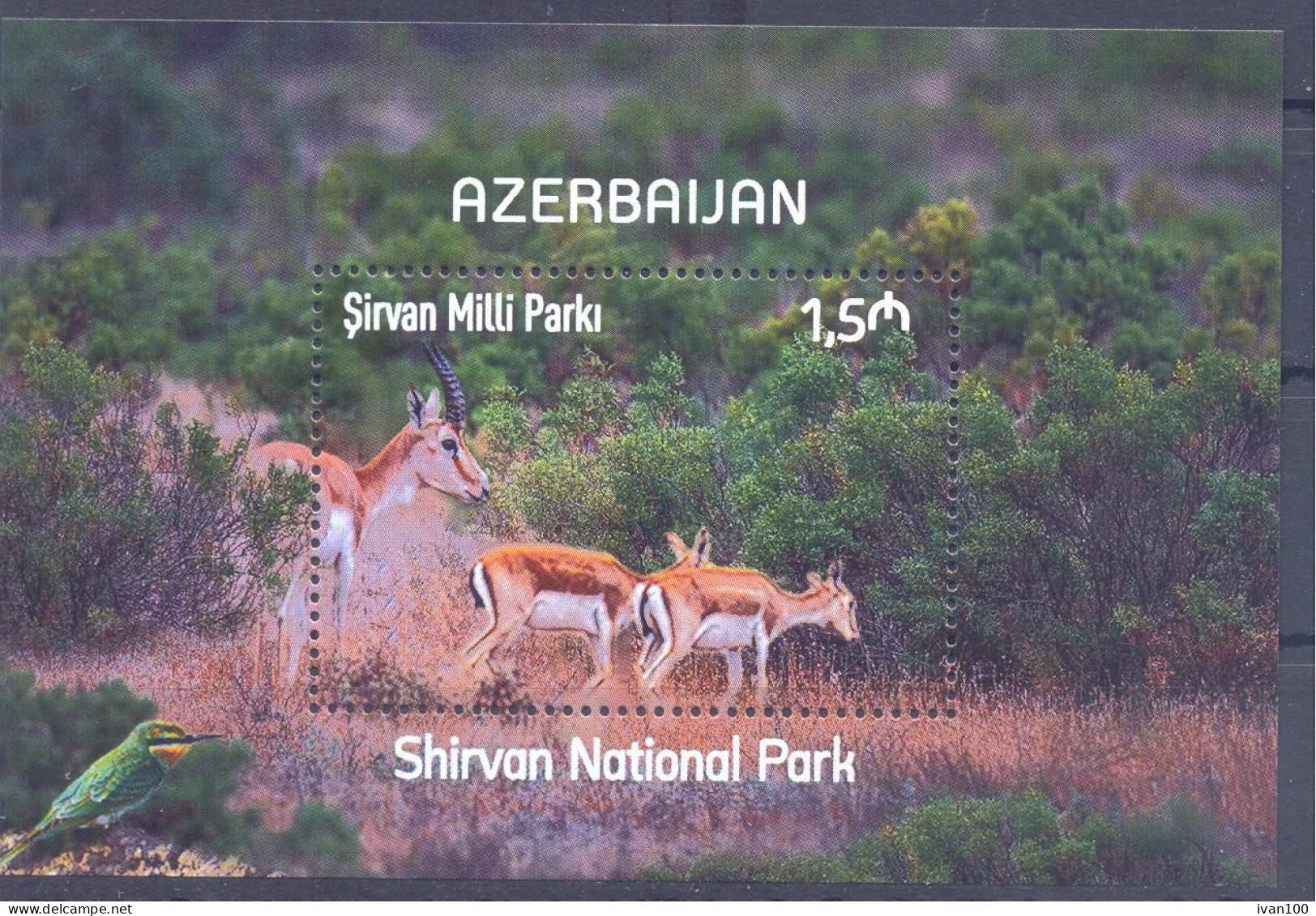 2022. Azerbaijan, Shirvan National Park, S/s,  Mint/** - Aserbaidschan